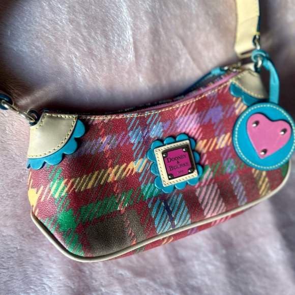 Dooney & Bourke Tartan Plaid Bag Shoulder Bag - Picture 1 of 11